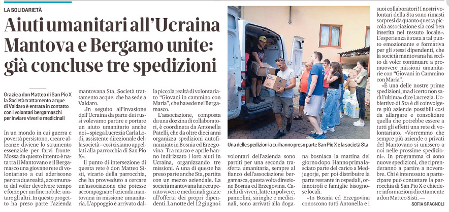 From Gazzetta di Mantova, 4 July 2022